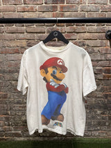 Vintage Super Mario Tee White Sz. L
