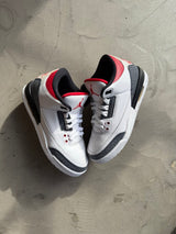 Jordan 3 Fire Red Denim Sz. 7Y | No Box