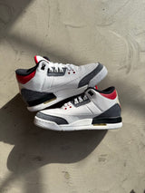 Jordan 3 Fire Red Denim Sz. 7Y | No Box