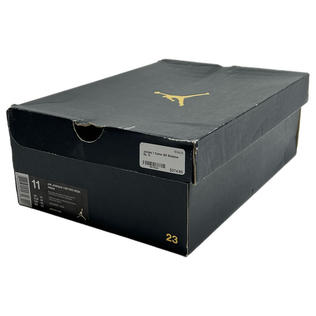 Jordan 1 Camo 3M Shadow Sz. 11