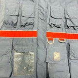 Vintage Multi Pocket Cargo Jacket Navy Sz. L