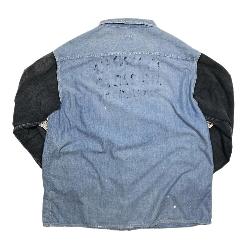 Kapital Jean Bone Button Up Blue Sz. 3