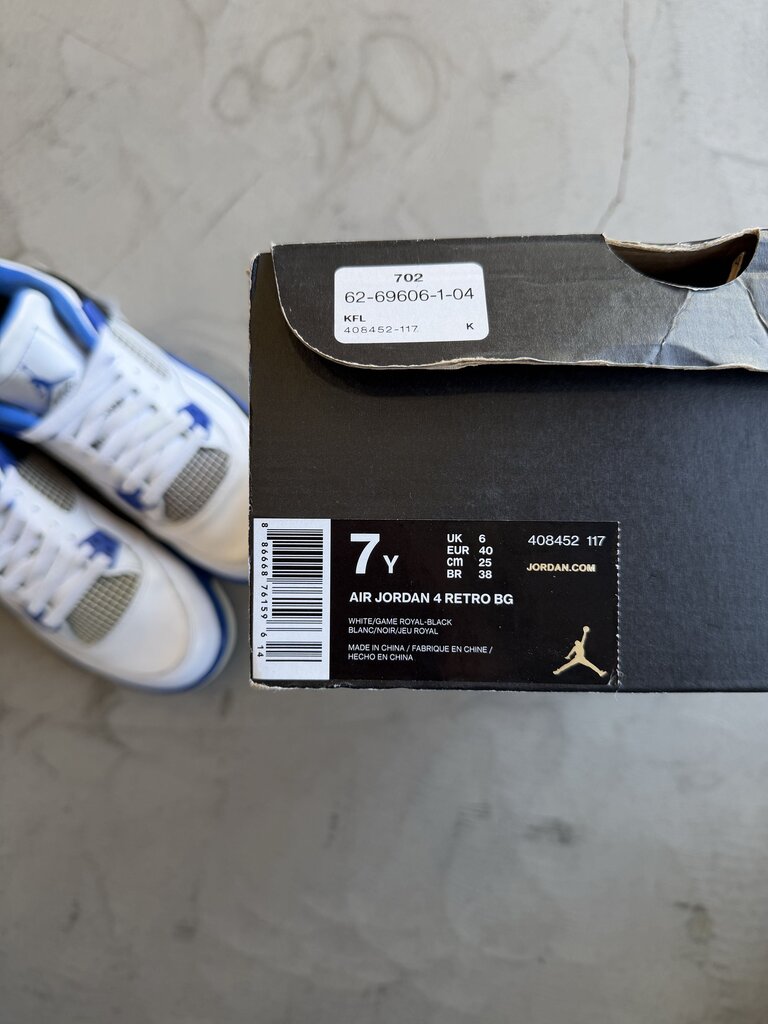 Jordan 4 Motor Sport Sz. 7Y