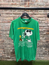 1971 Snoopy Joe's New York Jets Tee Green Sz. L