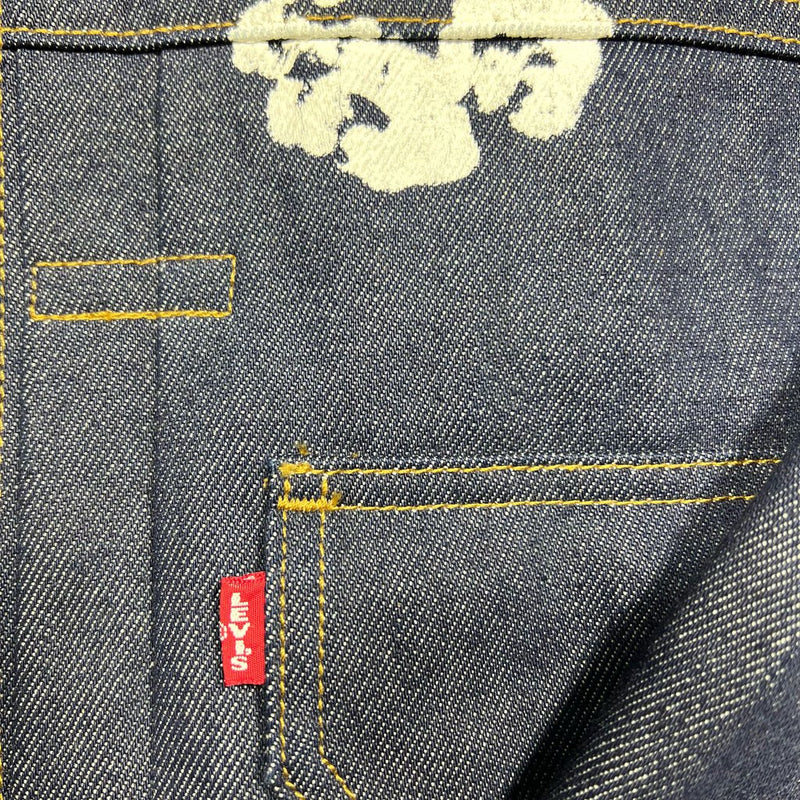 Denim Tears Cotton Wreath Jean Jacket Black Sz. M