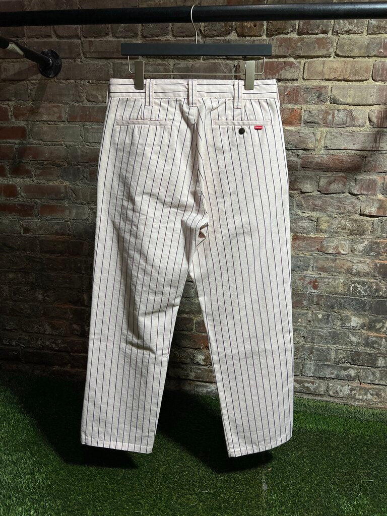 Supreme Pin Stripe Work Pant Light Pink Sz. 30