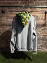 BAPE Green Sharkhead Hoodie Grey Sz. XL