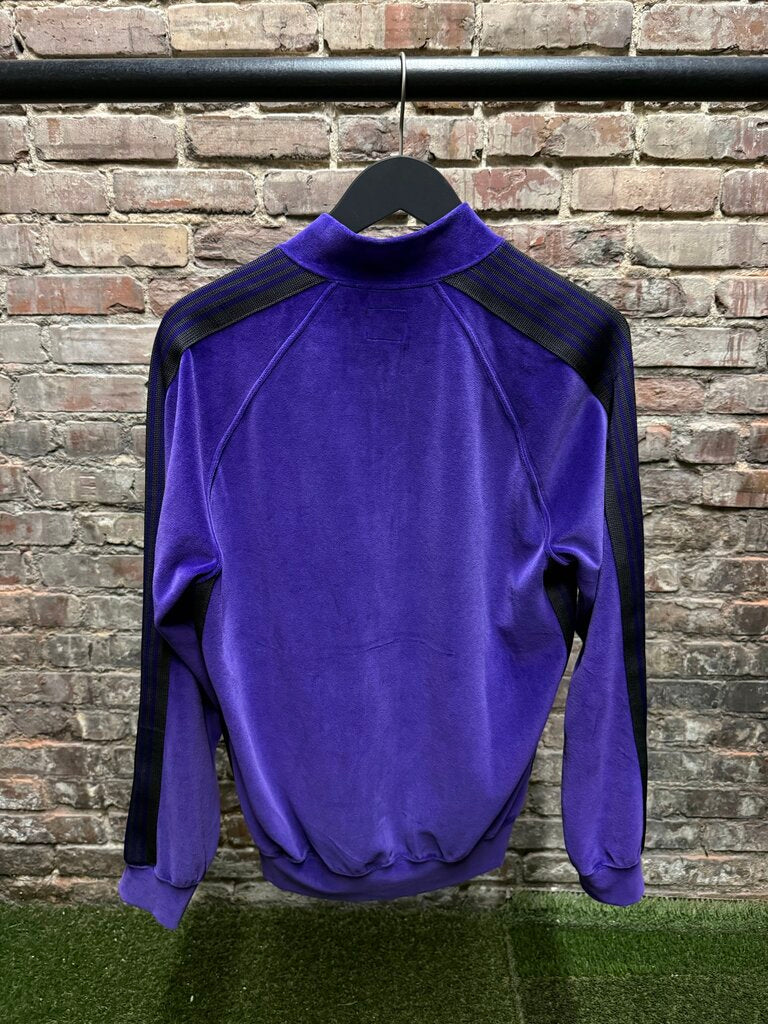 Needles Velour Track Jacket Purple Sz. S