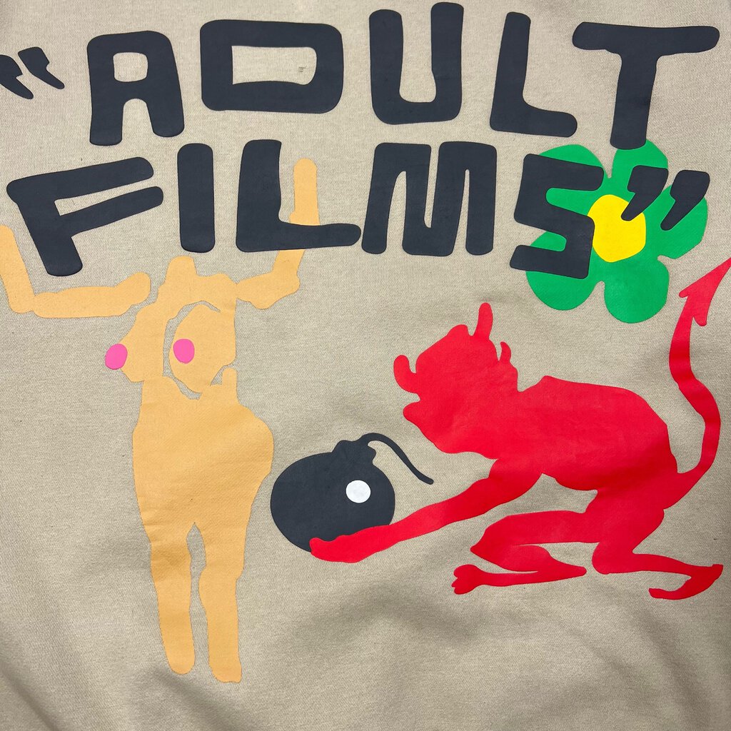 CPFM Adult Films Crewneck Beige Sz. XL