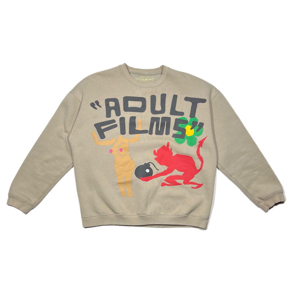 CPFM Adult Films Crewneck Beige Sz. XL
