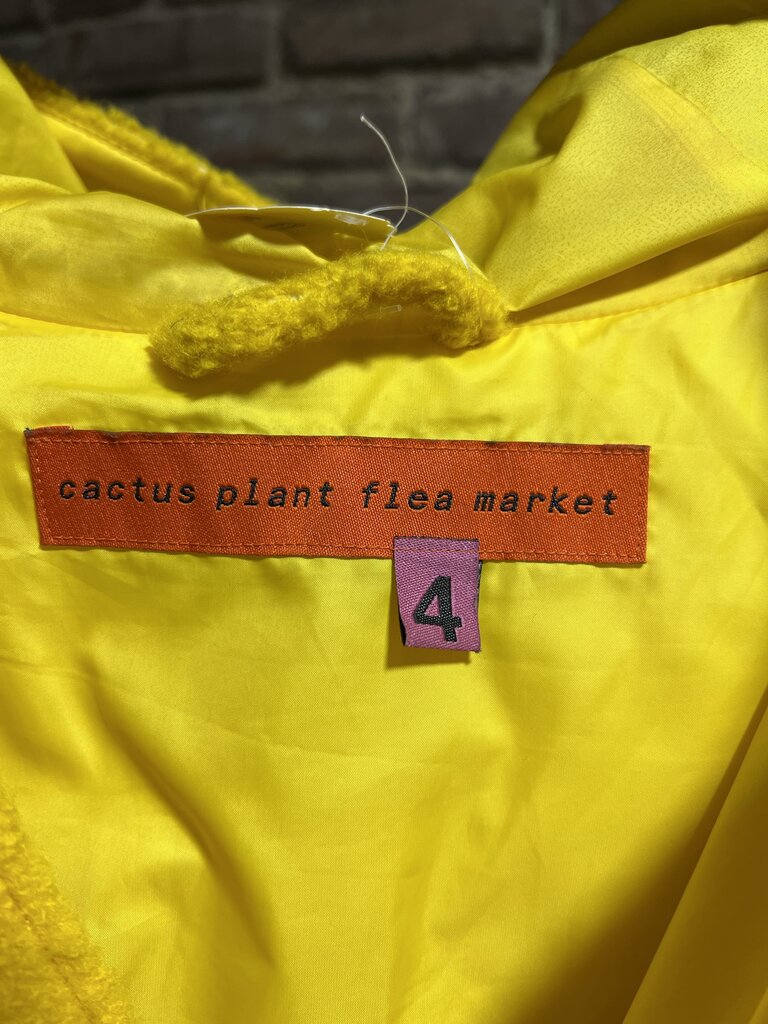 CPFM Fuzzy Balance Hoodie Yellow Sz. 4