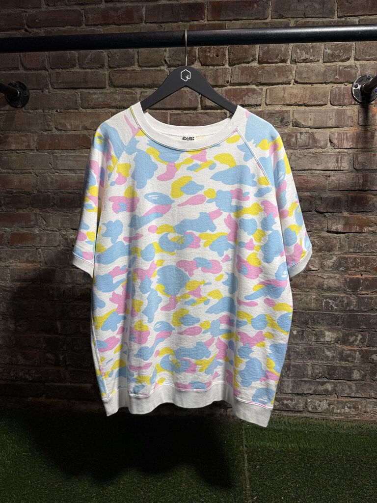 BAPE Cotton Candy Camo S/S Crewneck Sz. XL