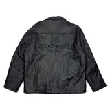 Vintage Nascar #29 Leather Jacket Black Sz. XL