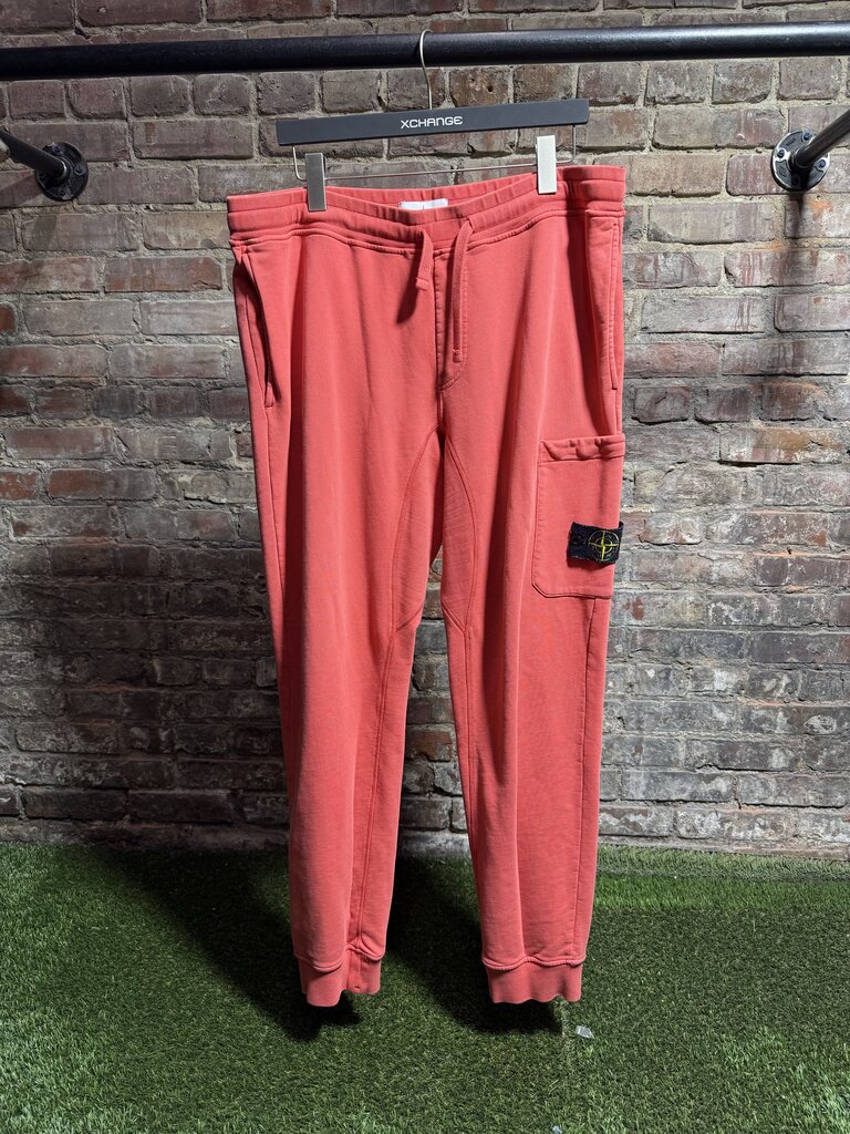 Stone Island Pocket Patch Joggers Salmon Sz. XXL