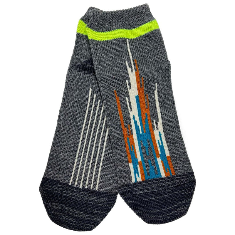 Kapital 84 Ortega Ankle Socks Dark Grey