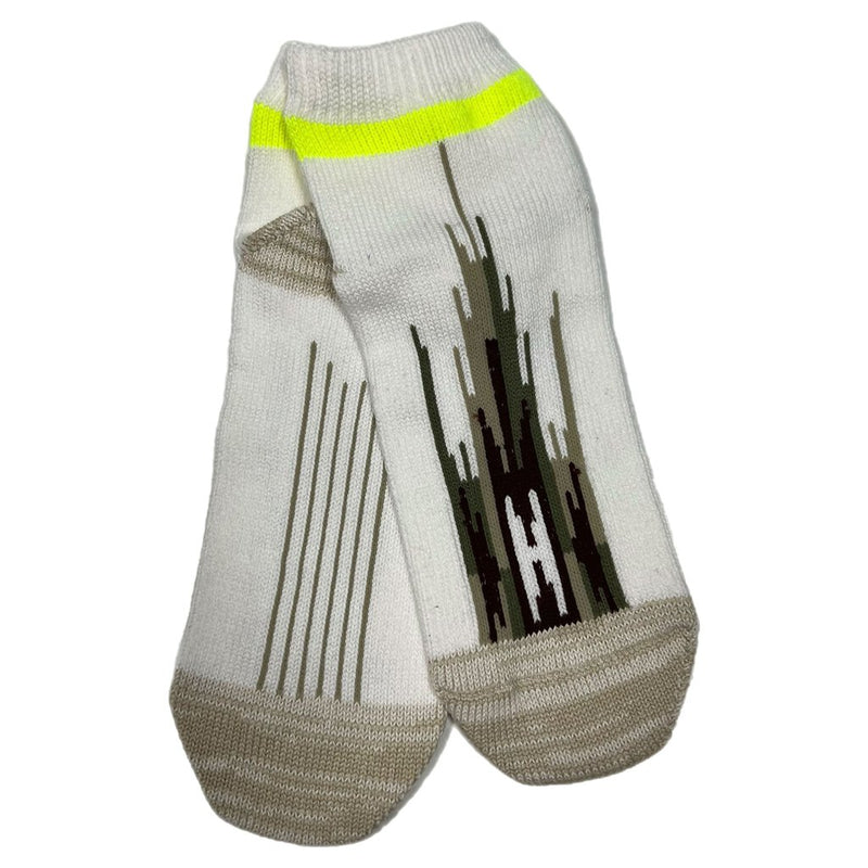 Kapital 84 Ortega Ankle Socks White