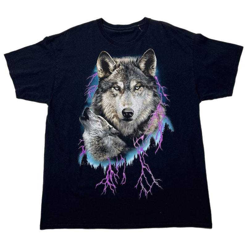 Vintage Wolf Lighting Tee Sz. XL