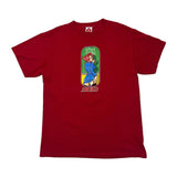 Vintage Hook-Ups School Sucks Tee Red Sz. L