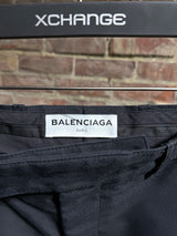 Balenciaga BB Nylon Trousers Black Sz. 32