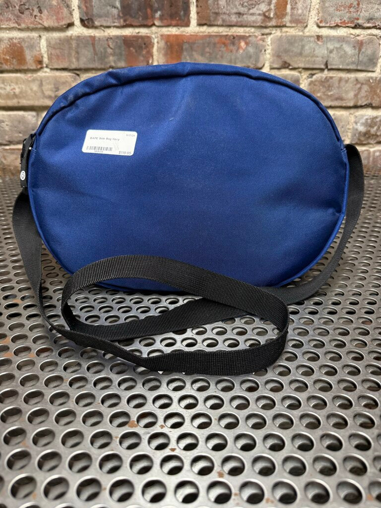 BAPE Side Bag Navy