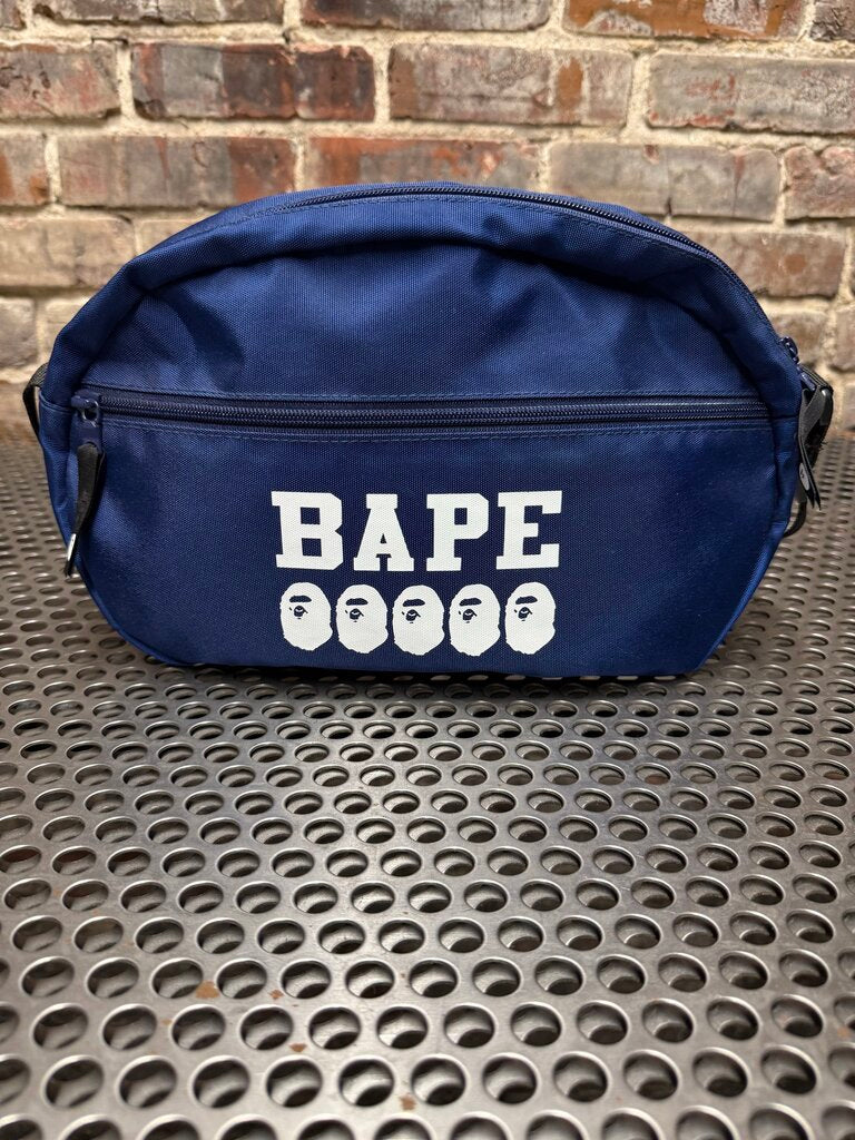 BAPE Side Bag Navy