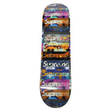 Supreme Distorted Logo Skate Deck Black