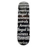 Supreme Illegal Business Skate Deck Black