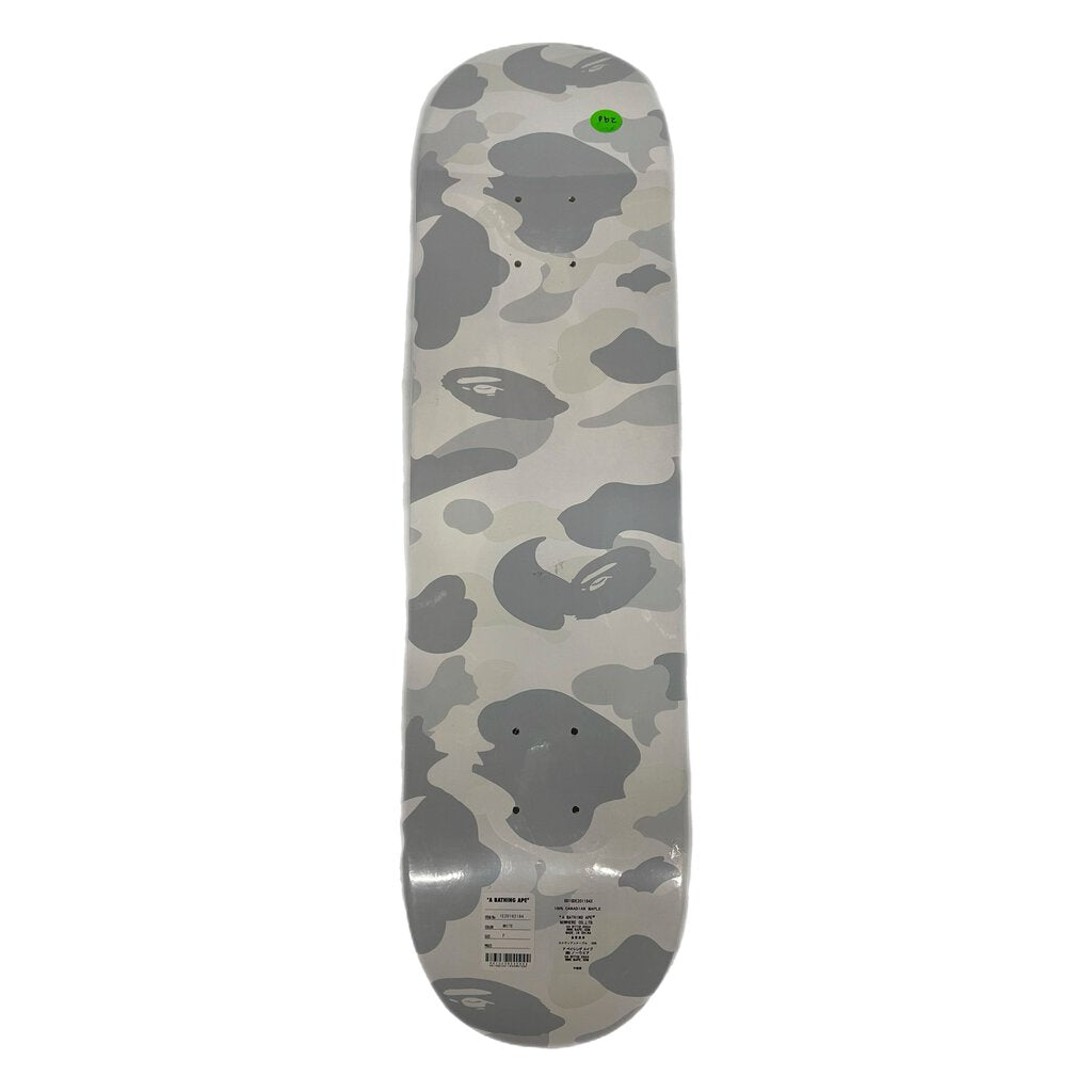 BAPE ABC Camo Skate Deck White