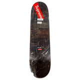 Supreme Floral Skate Deck Black
