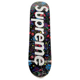 Supreme Floral Skate Deck Black