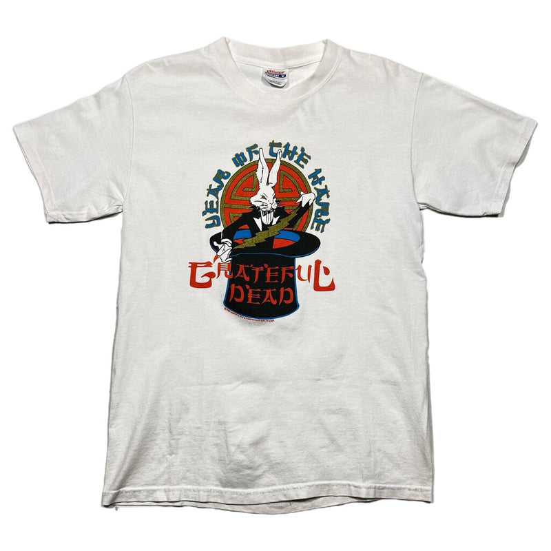 Vintage 1987 Year Of The Hare Tee White Sz. S