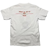 Vintage 1987 Year Of The Hare Tee White Sz. S