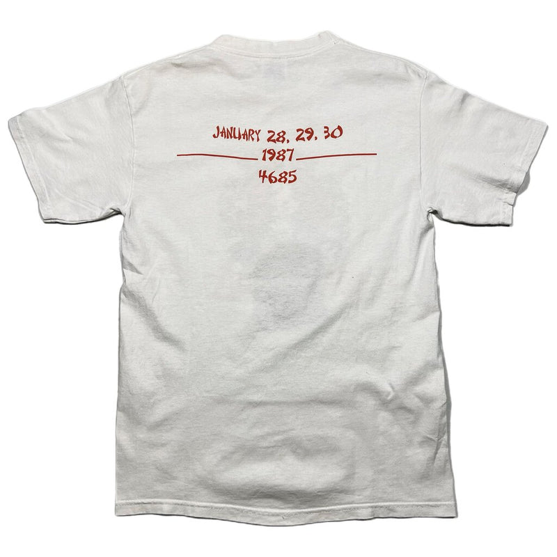 Vintage 1987 Year Of The Hare Tee White Sz. S