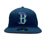 New Era Boston Red Sox 100th Anniversary Fitted Navy Sz. 7 1/8