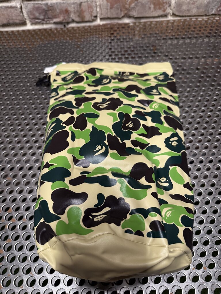 BAPE ABC Camo Dry Bag Green
