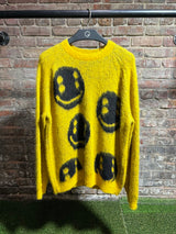 CPFM x Marc Jacobs Mohair Smiley Sweater Yellow Sz. L