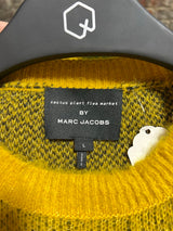 CPFM x Marc Jacobs Mohair Smiley Sweater Yellow Sz. L