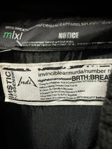INVINCIBLEAMURDA x Number (N)ine A/W '10 Cyanide Varsity Jacket Black Sz. M