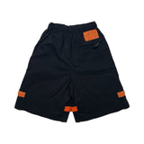 Kapital Shuttle Shorts Black/Orange Sz. 2