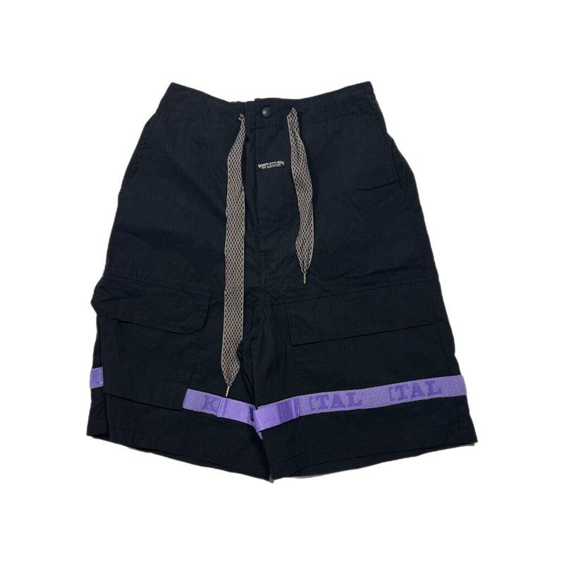 Kapital Shuttle Shorts Black/Purple Sz. 2