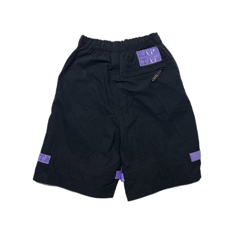 Kapital Shuttle Shorts Black/Purple Sz. 2