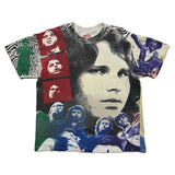 Vintage Jim Morrison AOP Tee Black Sz. L