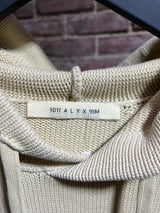 Alyx 22 Knitted Hoodie Cream Sz. L