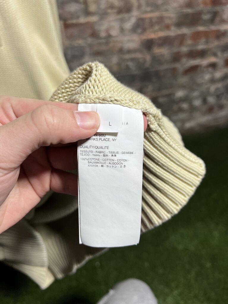 Alyx 22 Knitted Hoodie Cream Sz. L