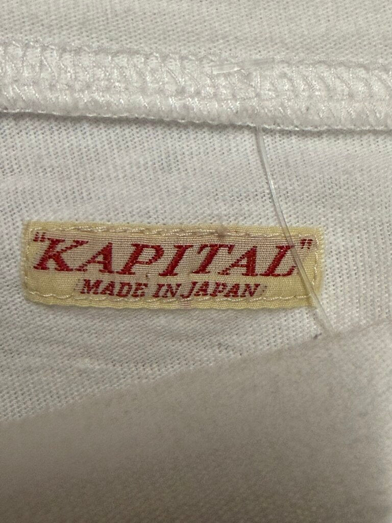 Kapital Oversized Bandana Tee Grey/Blue Sz. 3