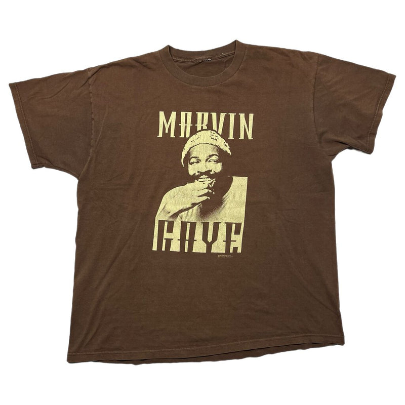 Vintage Marvin Gaye Brown Tee Sz. L