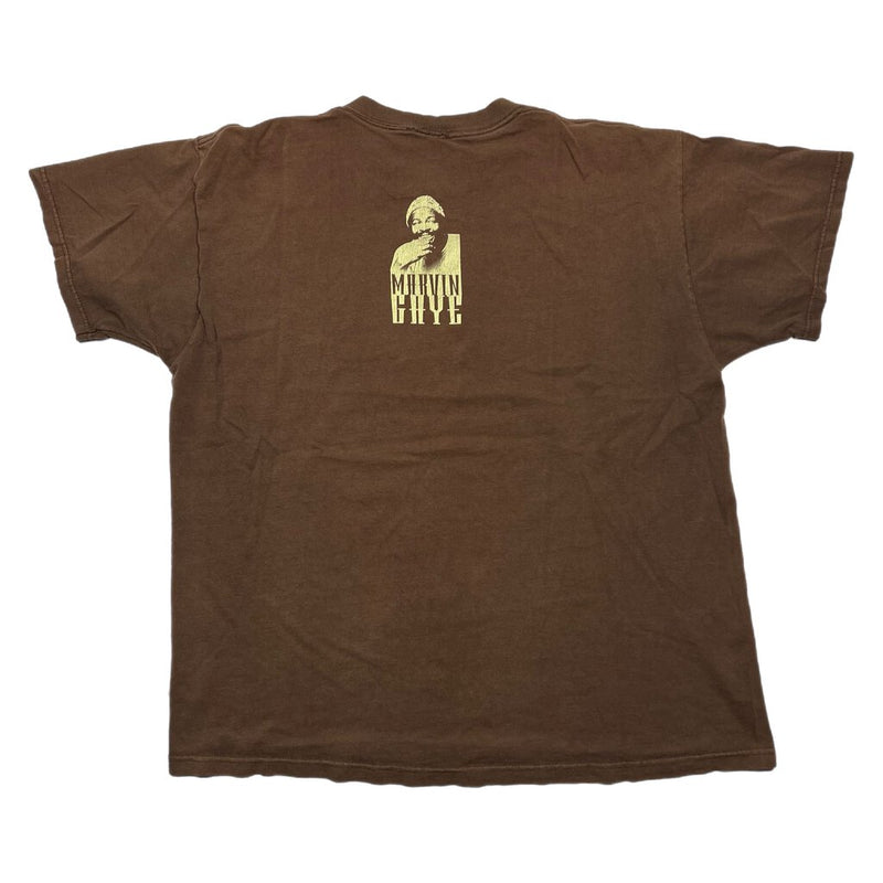 Vintage Marvin Gaye Brown Tee Sz. L