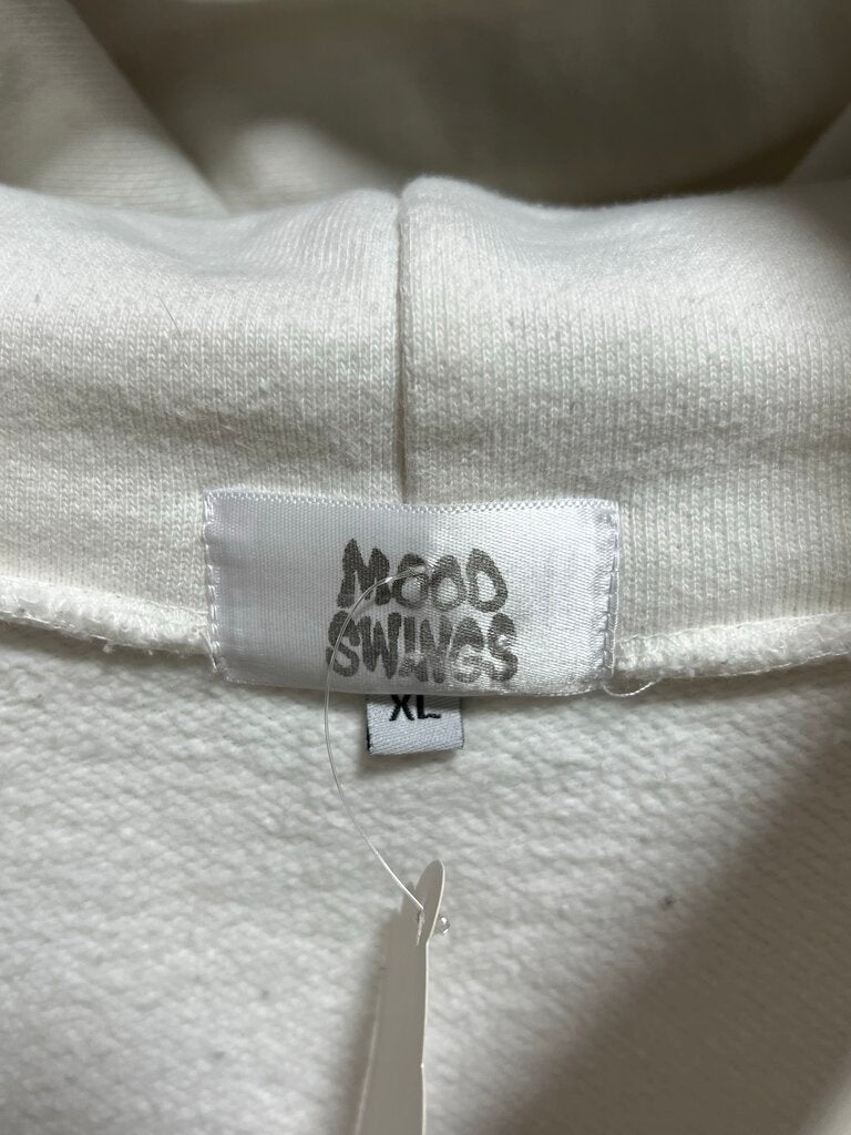 Bloody Dior Mood Swings Hoodie White Sz. XL