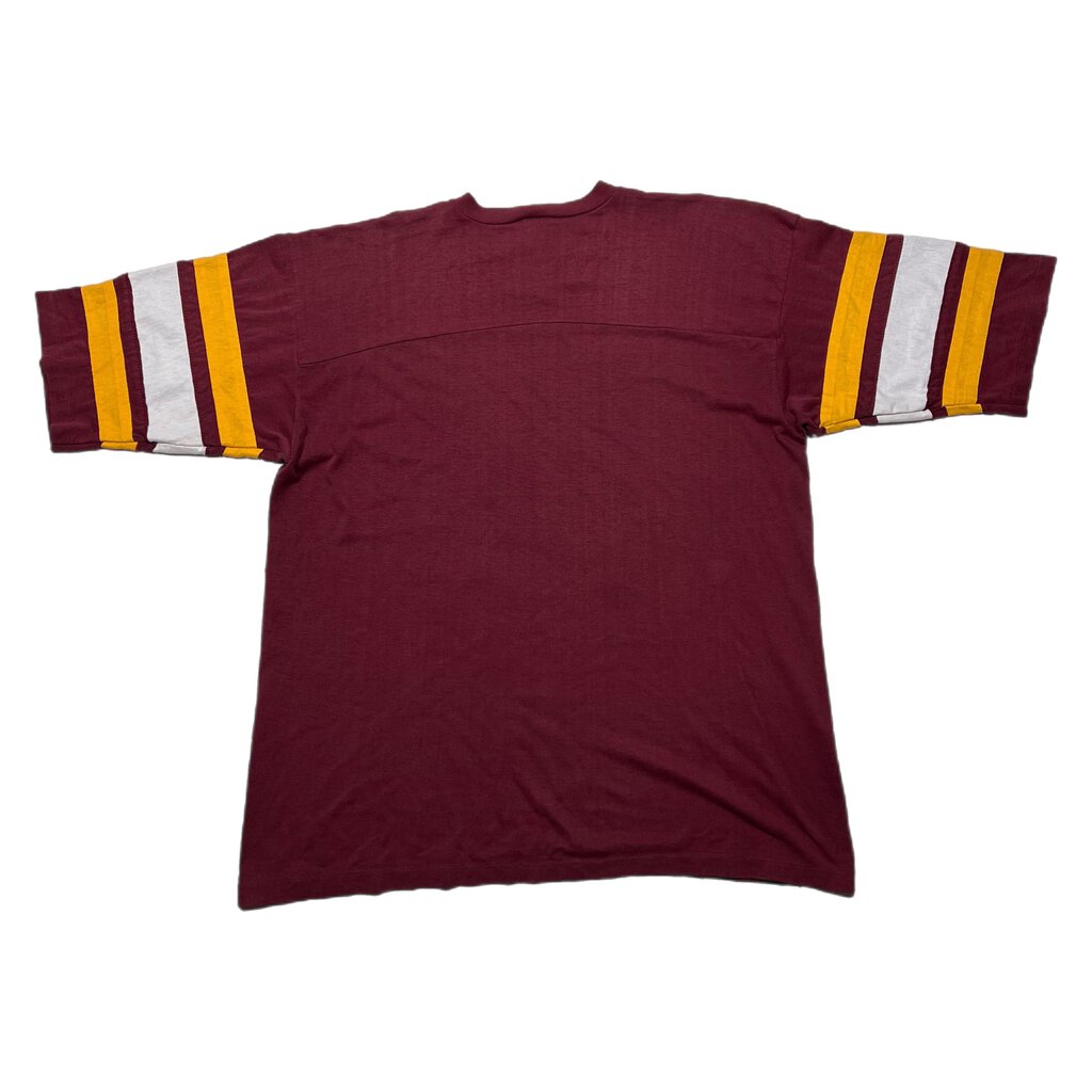 Vintage Redskins Football Tee Maroon Sz. L