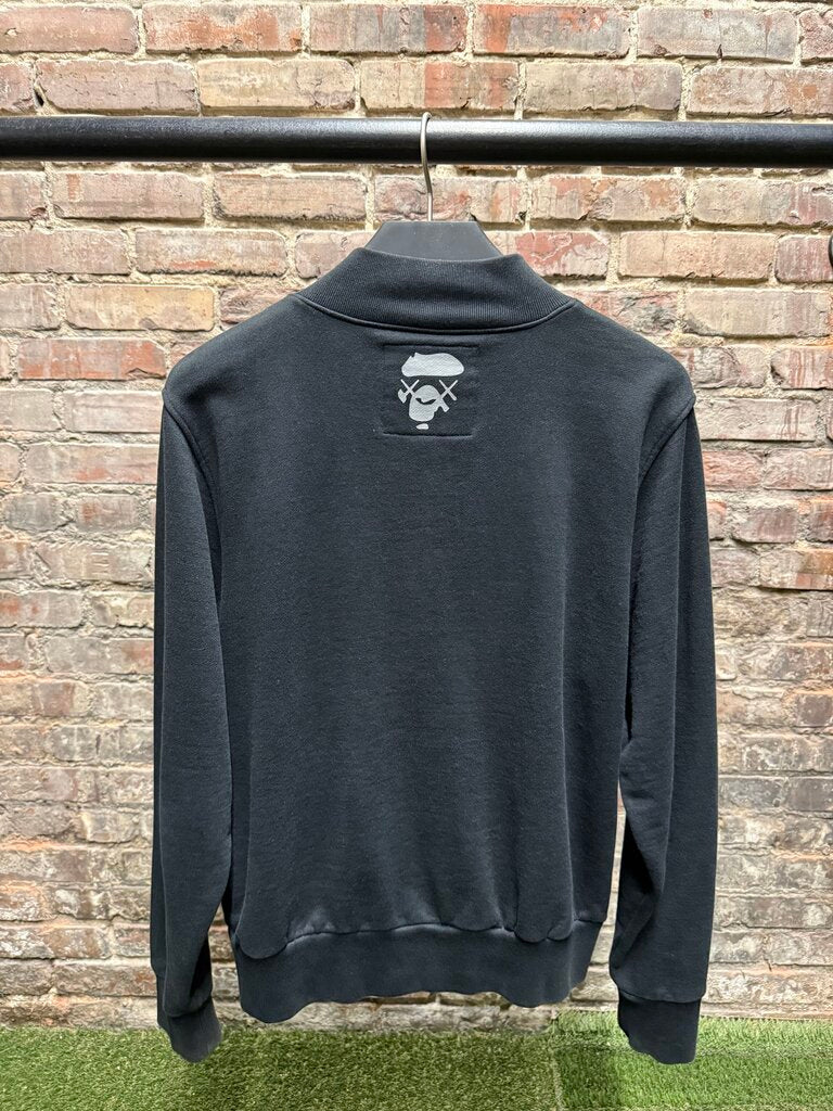 Kaws x BAPE Bendy Varsity Jacket Black/Grey Sz. S